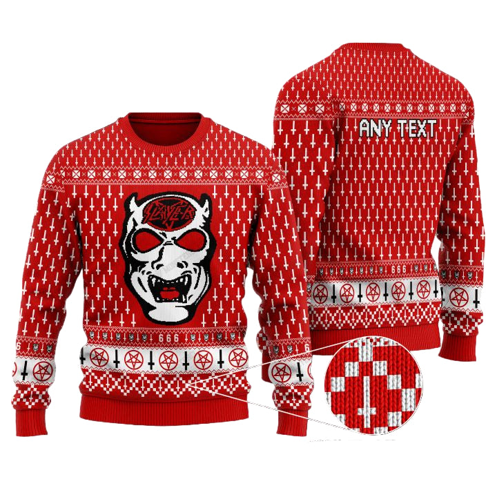 Personalized Slayer Custom Christmas Sweater ? Usalast
