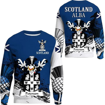Peterson Scottish Family Crest Scotland Special Sweater A7 ? Usalast