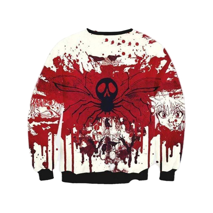 Phantom Troupe Blood Sweater ? Hunter X Hunter 3D Printed Sweater Sh9804 ? Usalast