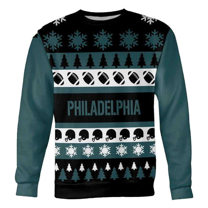 Philadelphia Football Ugly Christmas Sweater ? Usalast