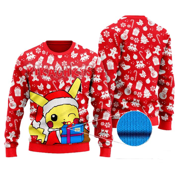 Pikachu Christmas Gift Pikachrs Christmas Sweater ? Usalast