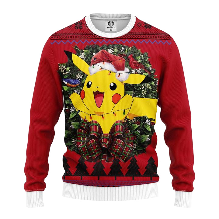 Pikachu Noel Mc Ugly Christmas Sweater Thanksgiving Gift ? Usalast