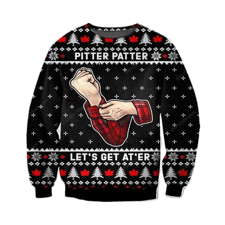 Pittter Patter Christmas Sweater ? Usalast