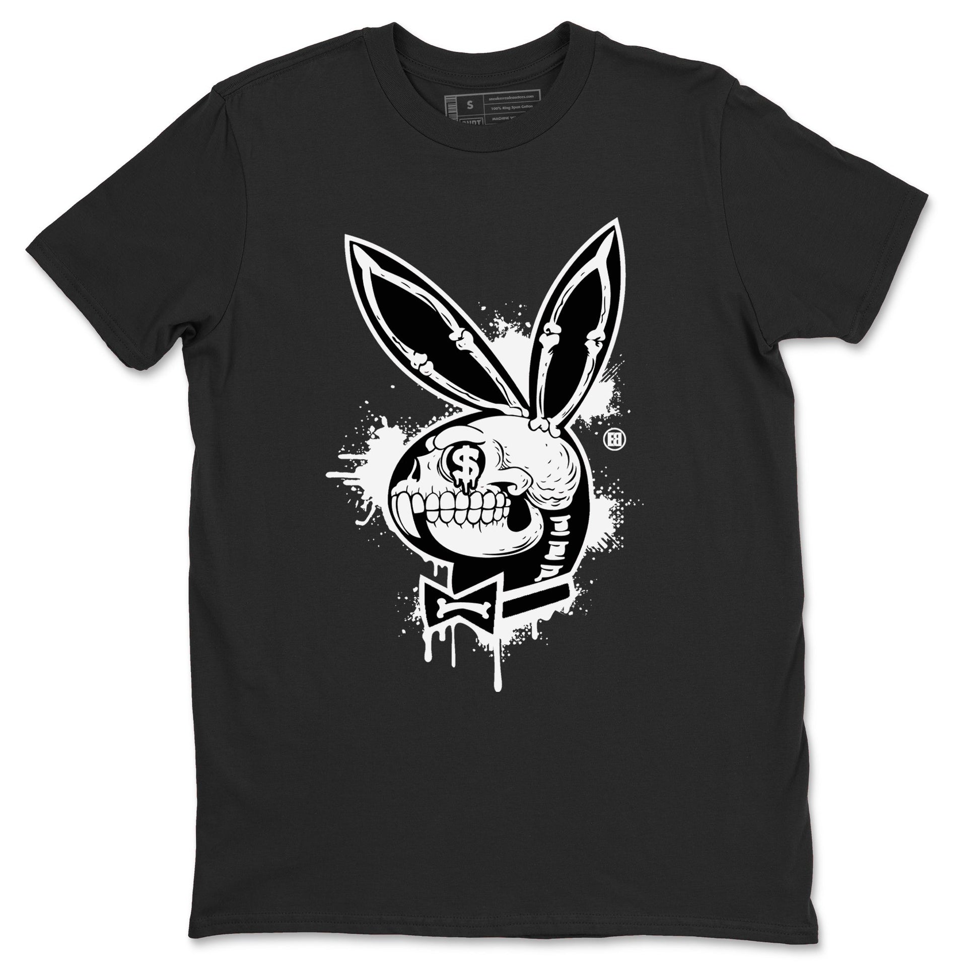Playskull Sneaker Tees - Air Jordan 4 White Thunder