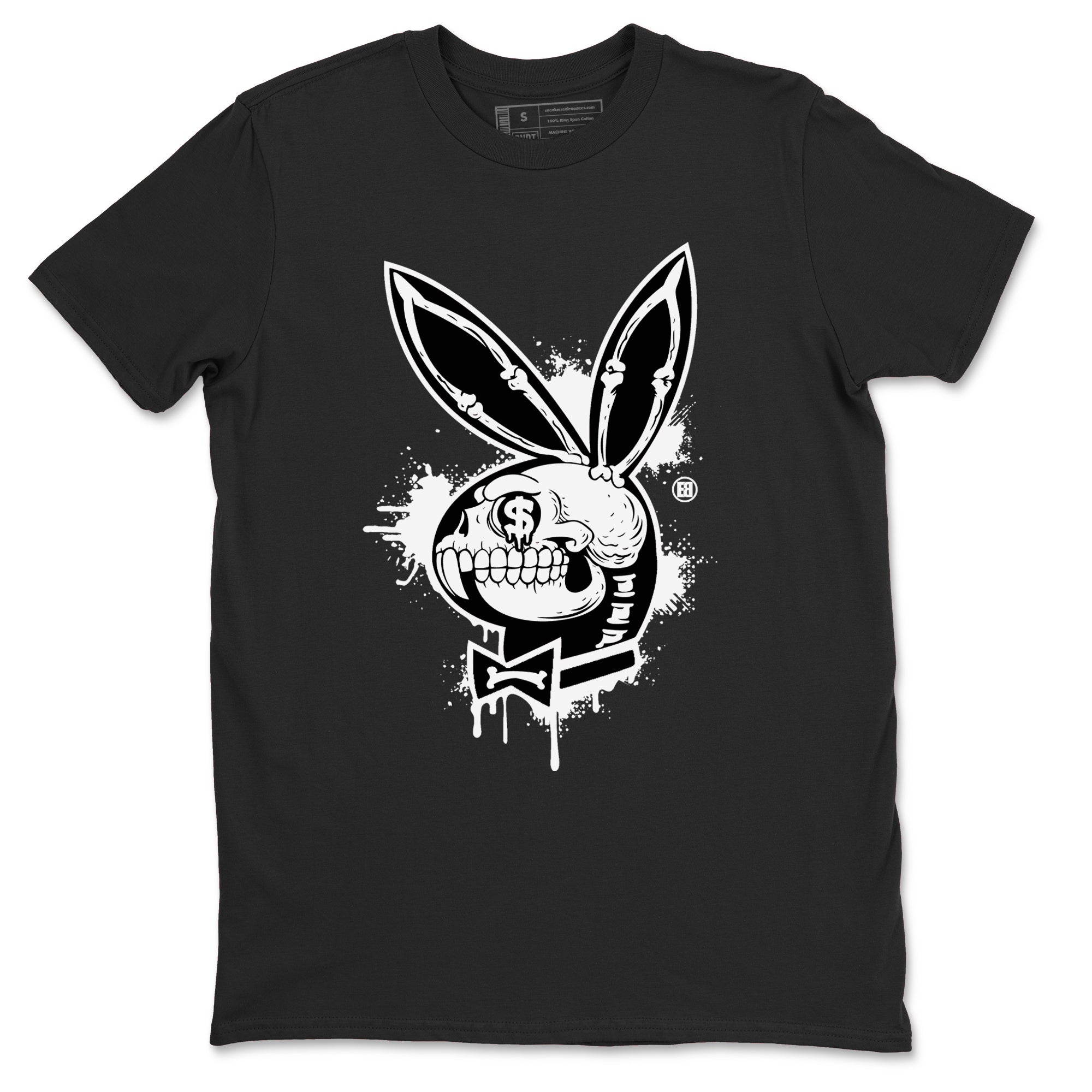 Playskull Sneaker Tees - Air Jordan 4 White Thunder