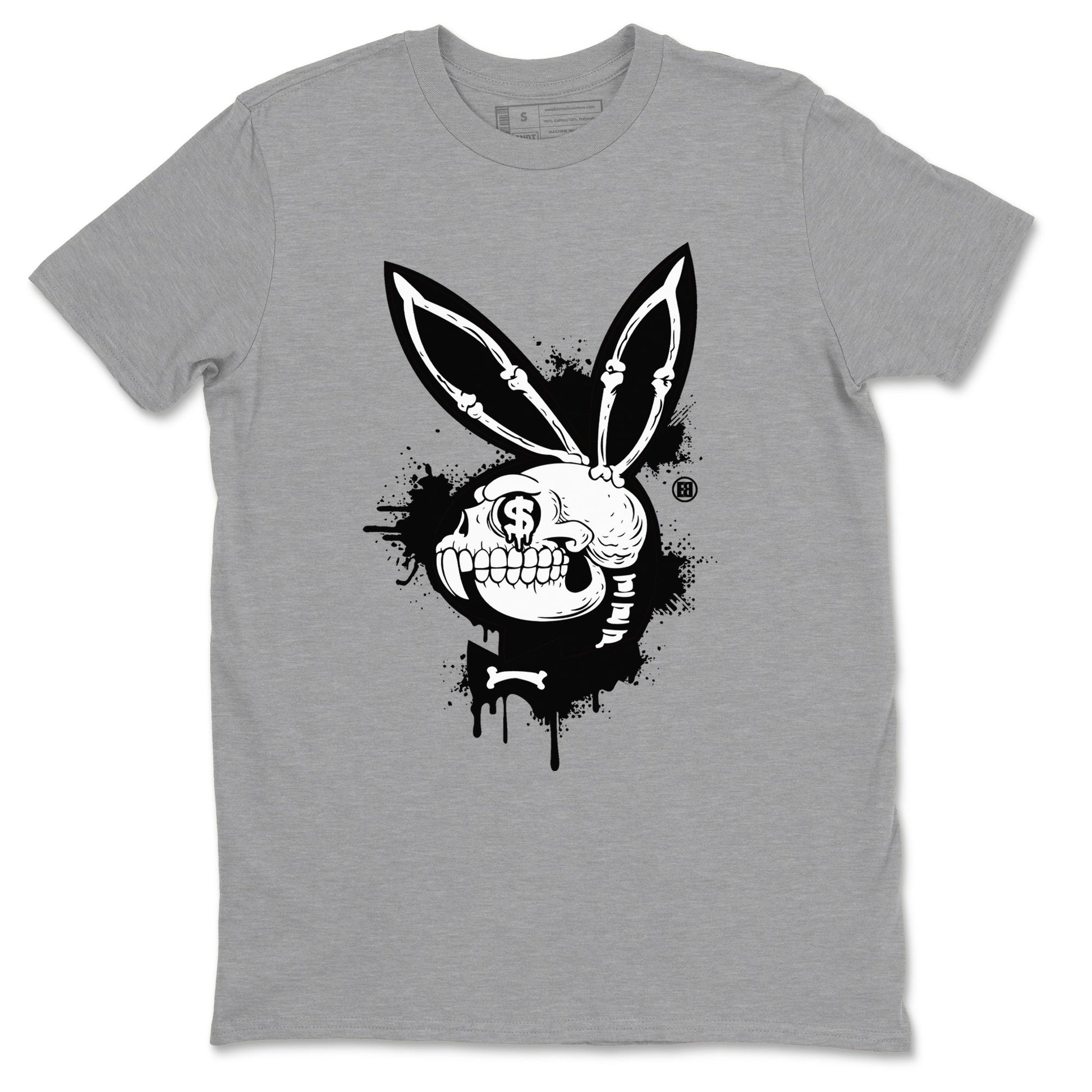 Playskull Sneaker Tees - Air Jordan 4 White Thunder