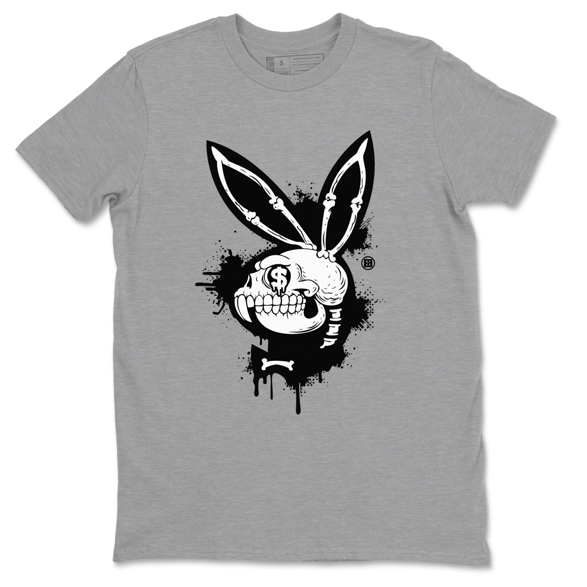 Playskull Sneaker Tees - Air Jordan 4 White Thunder