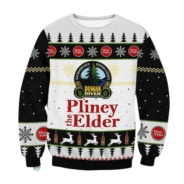 Pliny the Elder Russian River Beer Ugly Christmas Sweater 2022 ? Usalast