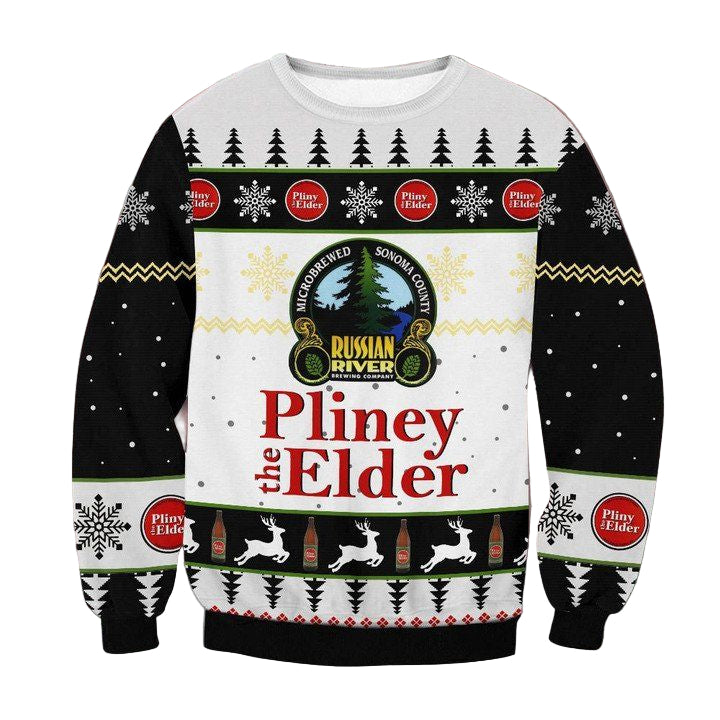 Pliny The Elder Russian River Brewing 3D Full Printed Ugly Sweater ? Usalast
