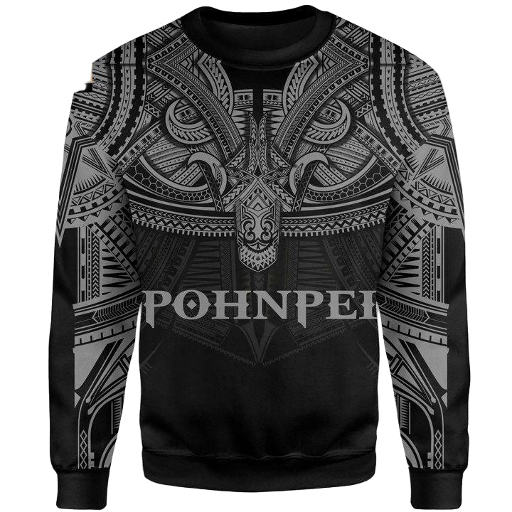 Pohnpei Gray Sweater Polynesian A15 ? Usalast