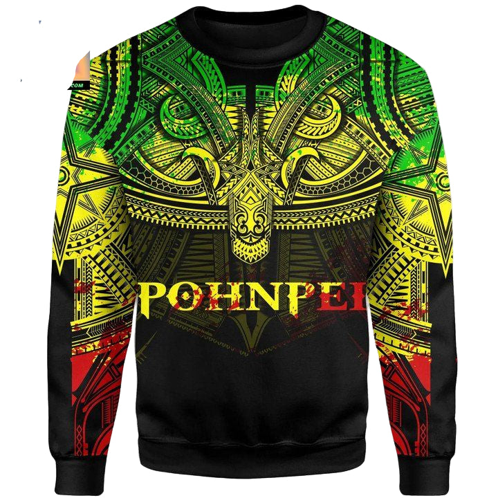 Pohnpei Reggae Sweater Polynesian A15 ? Usalast