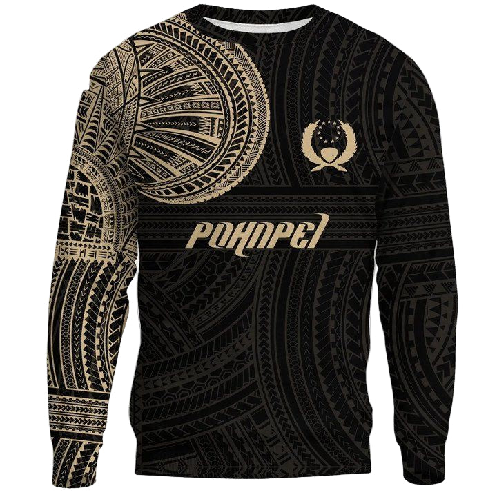 Pohnpei Sweater Polynesian Tattoo Style A31 ? Usalast