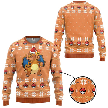 Pokemon Blaze Charizard Christmas Sweater ? Usalast