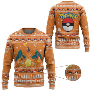 Pokemon Charizard Christmas Ugly Sweater And Sweater ? Usalast