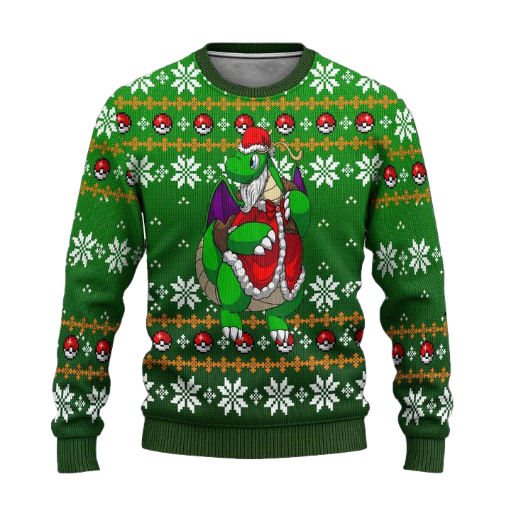 Pokemon Dragonite Ugly Anime Christmas Sweater Xmas Gift ? Usalast