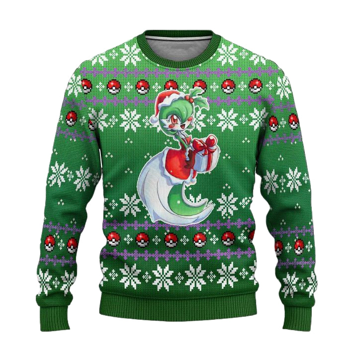 Pokemon Gardevoir Anime Ugly Christmas Sweater Xmas Gift ? Usalast
