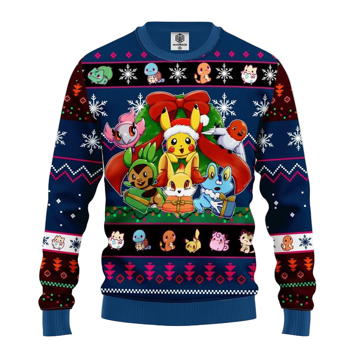Pokemon New Cute Funny Ugly Christmas Sweater Amazing Gift Idea Thanksgiving Gift ? Usalast