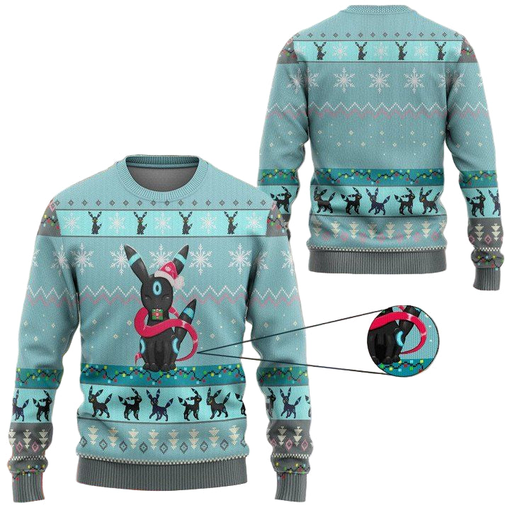 Pokemon Umbreon Imitation Ugly Sweater And Sweater ? Usalast