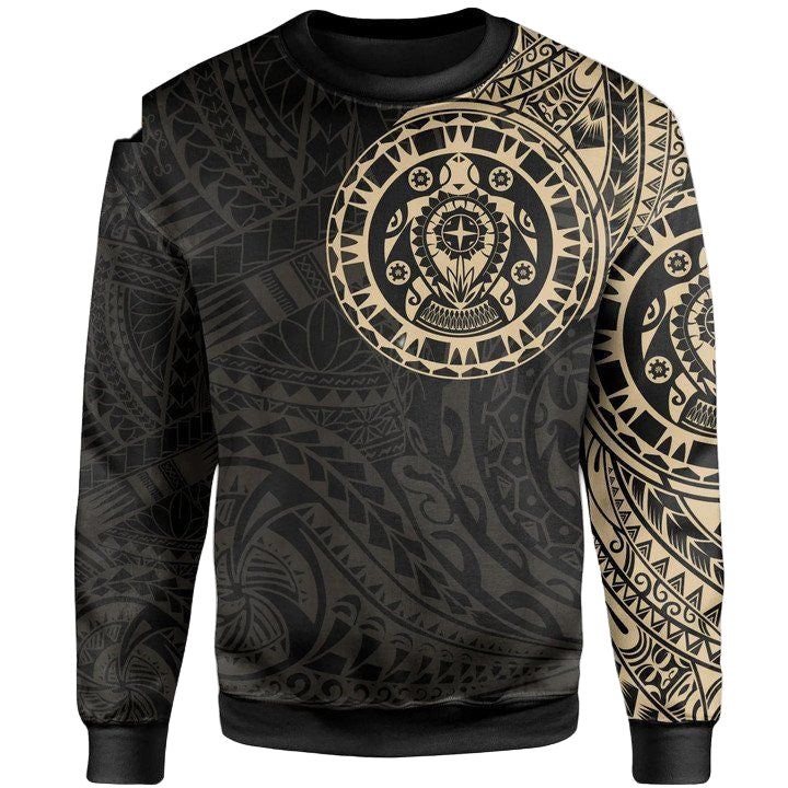 Polynesian Sweater Turtle Tattoo Style A7 ? Usalast