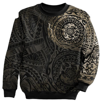 Polynesian Tattoo Style Sweater New Version Knitted Long-Sleeved Sweater A7 ? Usalast