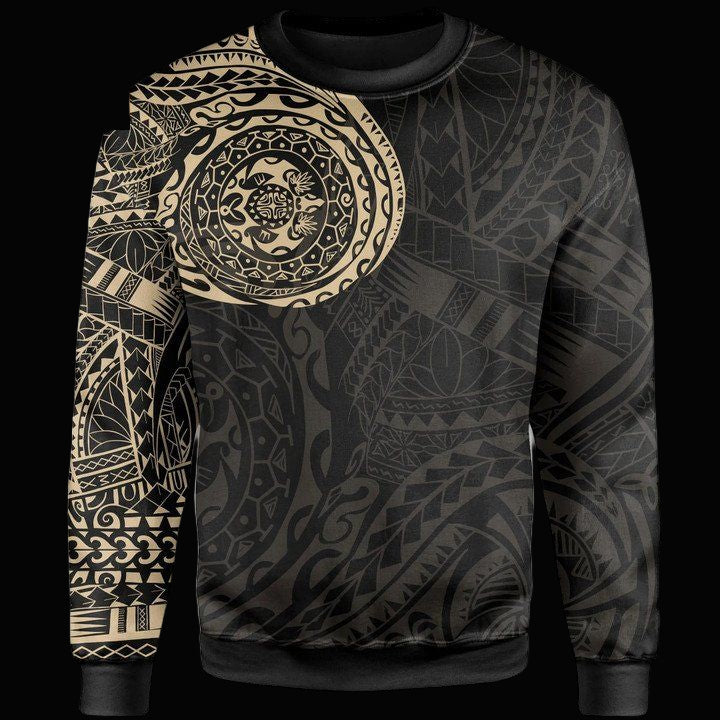 Polynesian Tattoo Style Sweater Version 20 Knitted Long-Sleeved Sweater A7 ? Usalast
