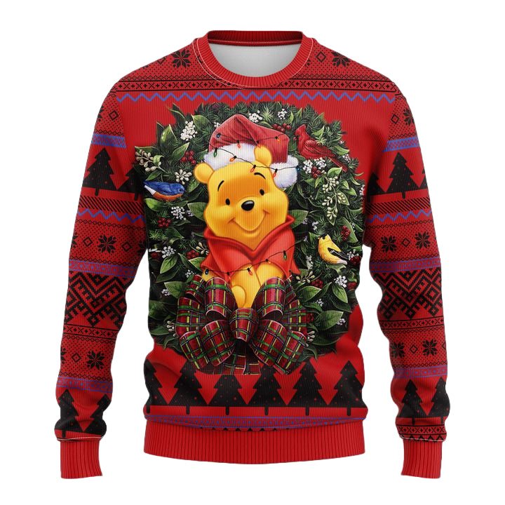 Pooh Lion King Noel Mc Ugly Christmas Sweater Thanksgiving Gift ? Usalast
