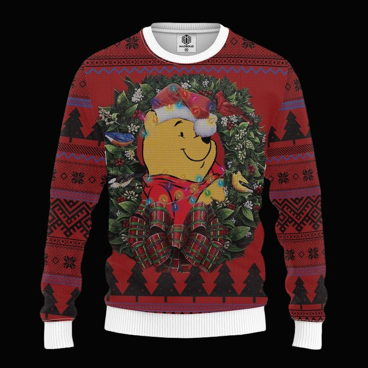 Pooh Winnie The Pooh Mc Ugly Christmas Sweater Thanksgiving Gift ? Usalast