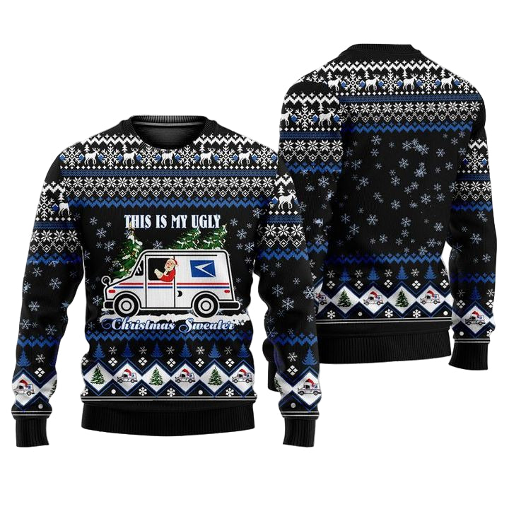 Postal Worker Christmas Sweater 3D ? Usalast