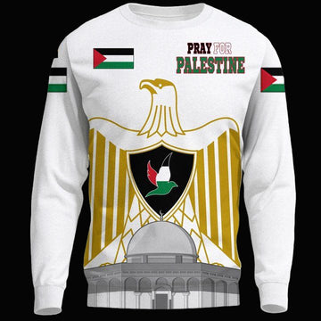 Pray For Palestine Sweater A27 ? Usalast