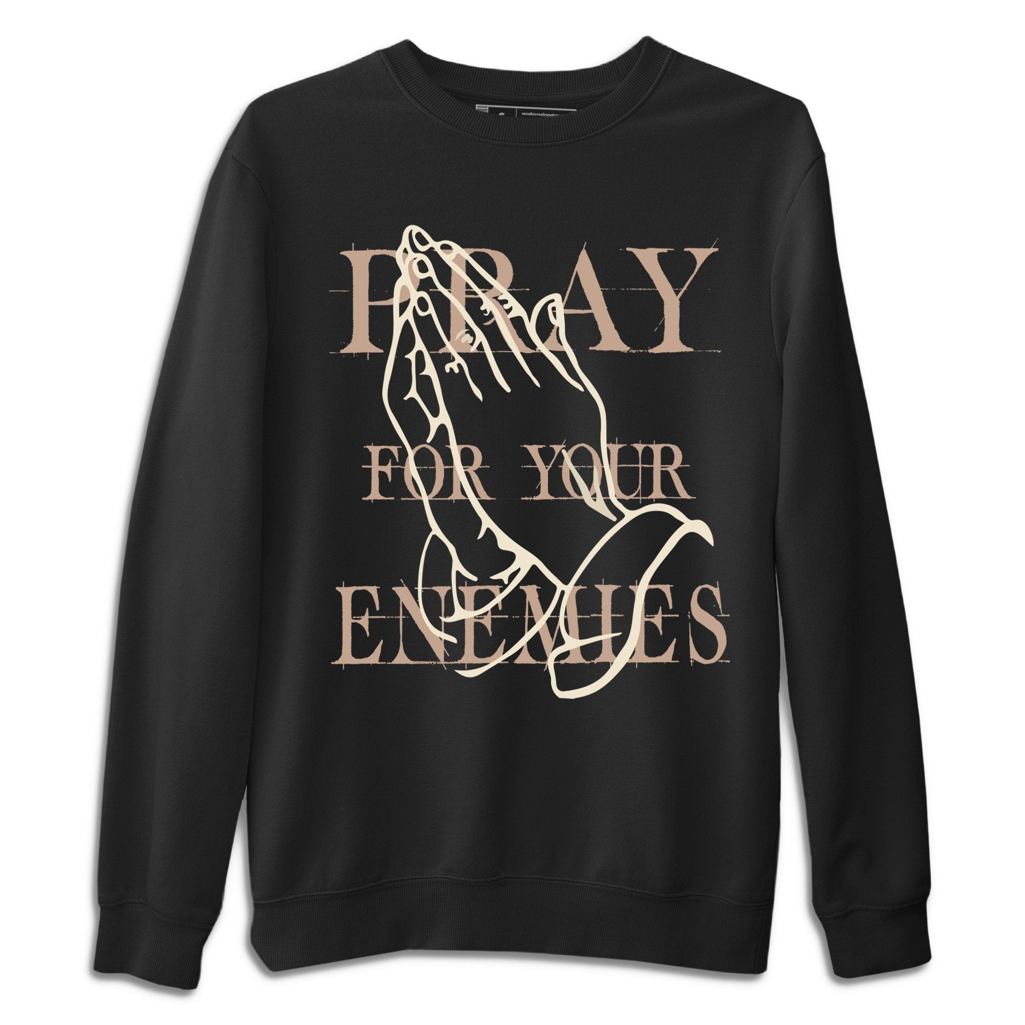 Pray For Your Enemies Unisex Tops - Yeezy 350 Ash Pearl