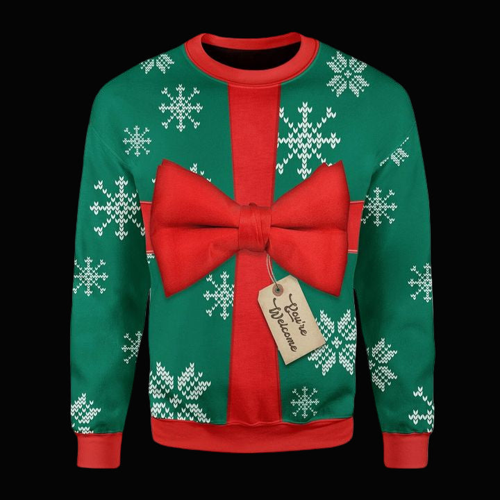 Present Ugly Christmas 3D Sweater ? Usalast