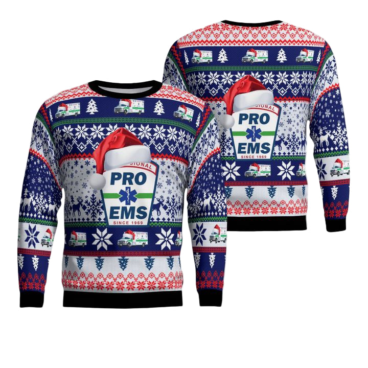 Pro EMS Christmas AOP Sweater ? Usalast