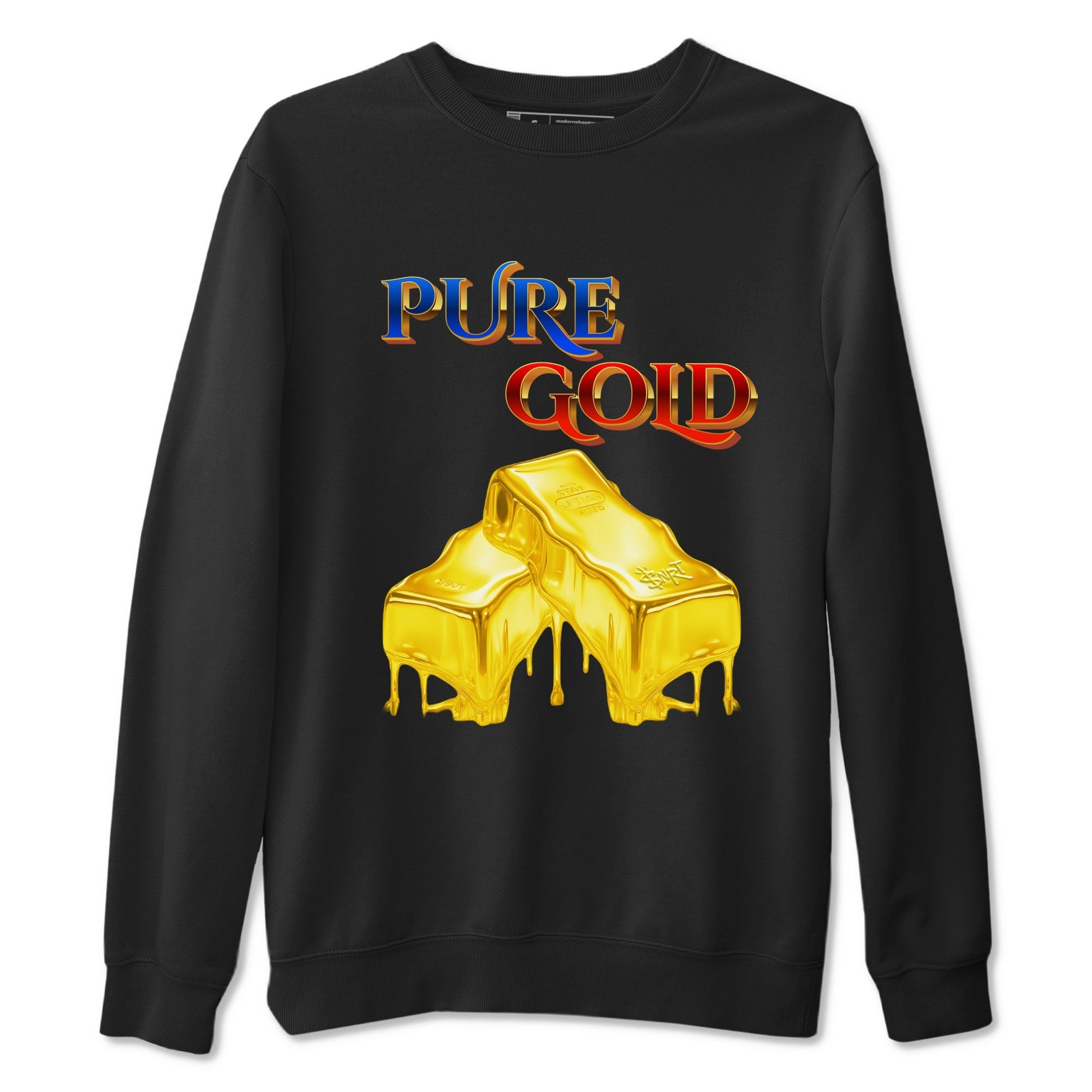 Pure Gold Sneaker Tees - Air Jordan 1 Travis Scott Canary