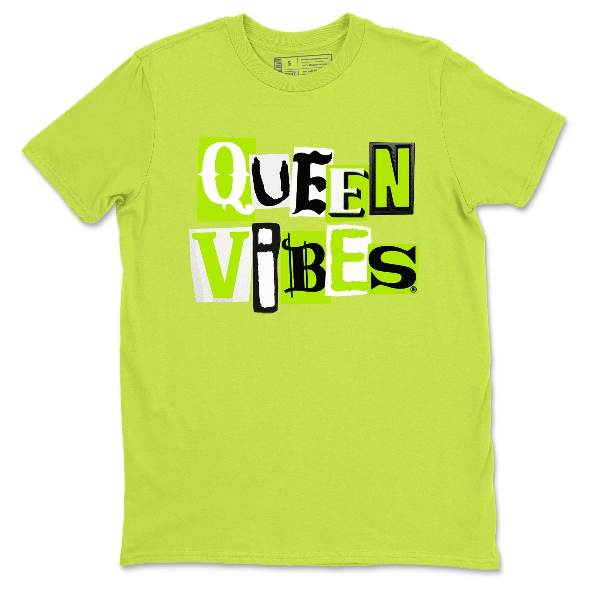 Queen Vibes Sneaker Tees - Air Foamposite One Black Volt