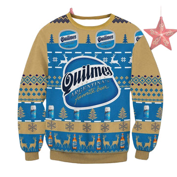 Quilmes Beer Ugly Christmas Sweater 2022 ? Usalast