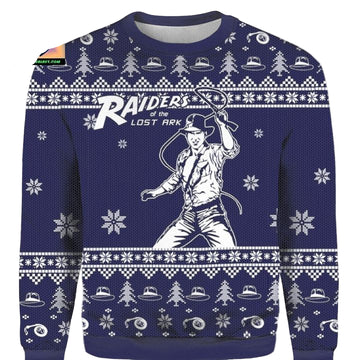 Raiders Of The Lost Ark Ugly Christmas 3D Sweater ? Usalast