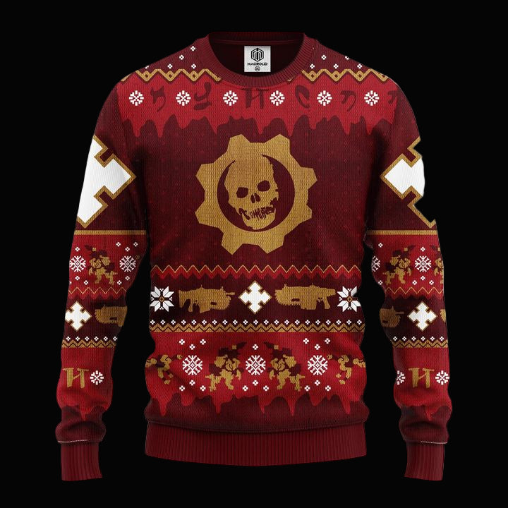 Red Skull Ugly Christmas Sweater Amazing Gift Idea Thanksgiving Gift ? Usalast
