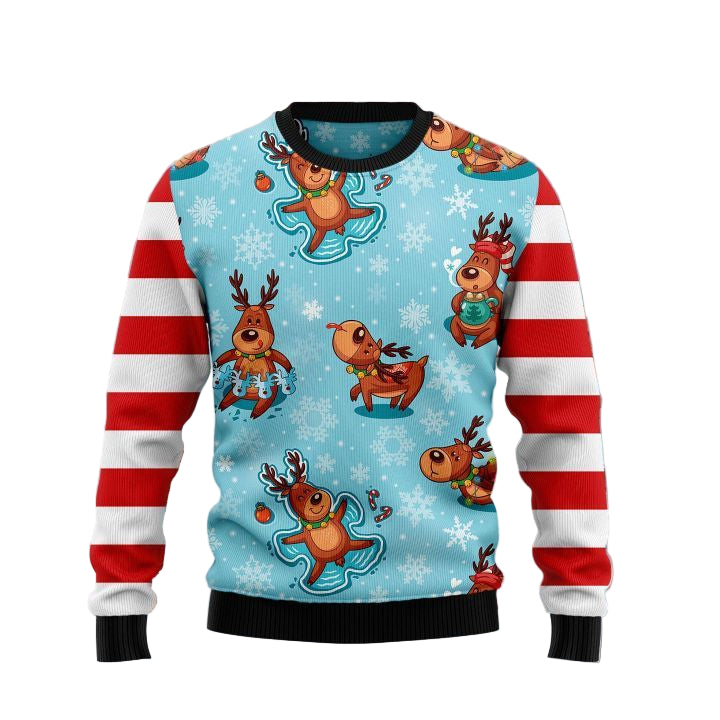 Reindeer Cute Ugly Christmas Sweater 2022 ? Usalast