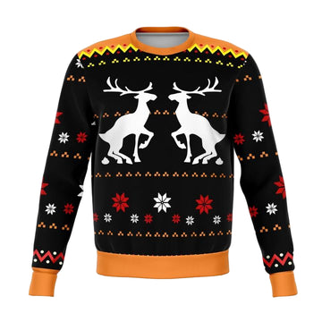 Reindeer Nature Call Funny Meme 2022 Design 3d Ugly Christmas Sweater ? Usalast