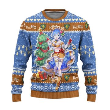 Rem Anime Ugly Christmas Sweater Custom Re Zero Xmas Gift ? Usalast