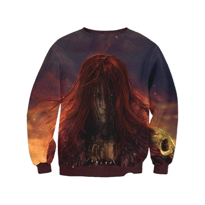 Renji Abarai Sweater ? Bleach 3D Printed Sweater Sh9604 ? Usalast