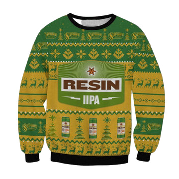 Resin Imperial IPA Beer Ugly Christmas Sweater 2022 ? Usalast