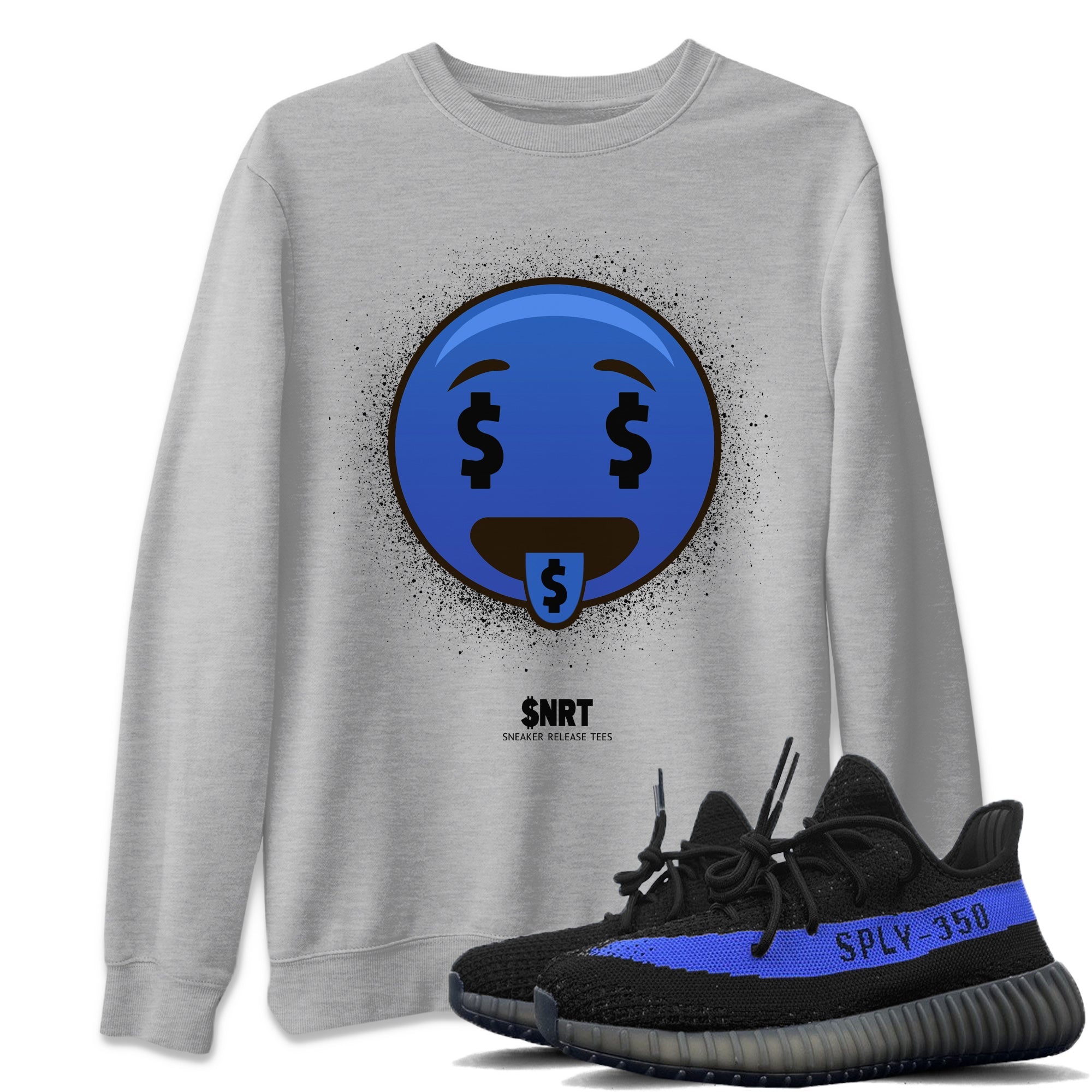 Rich Tongue Unisex Tops - Yeezy 350 Dazzling Blue