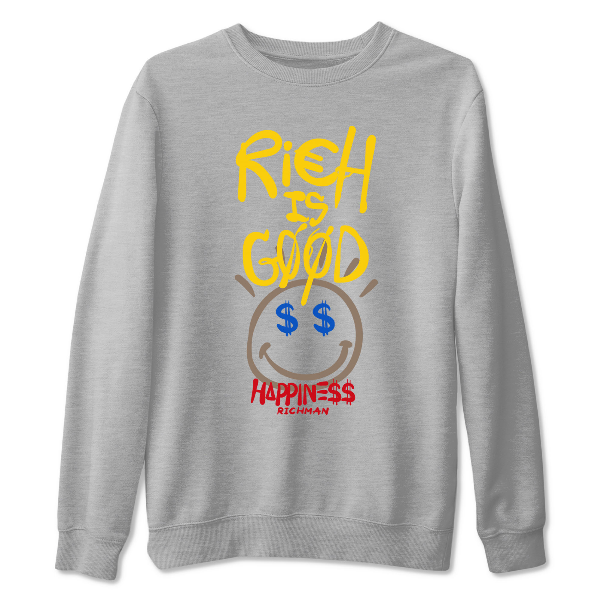 Rich Is Good Sneaker Tees - Air Jordan 1 Travis Scott Canary