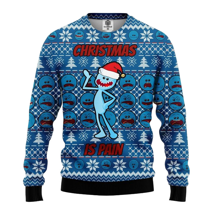 Rick And Morty 3D Meseeks Ugly Christmas Sweater Amazing Gift Idea Thanksgiving Gift ? Usalast