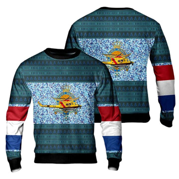 RNLAF Koninklijke Luchtmacht Agusta AB-412SP Grifone SAR Sweater 3D ? Usalast