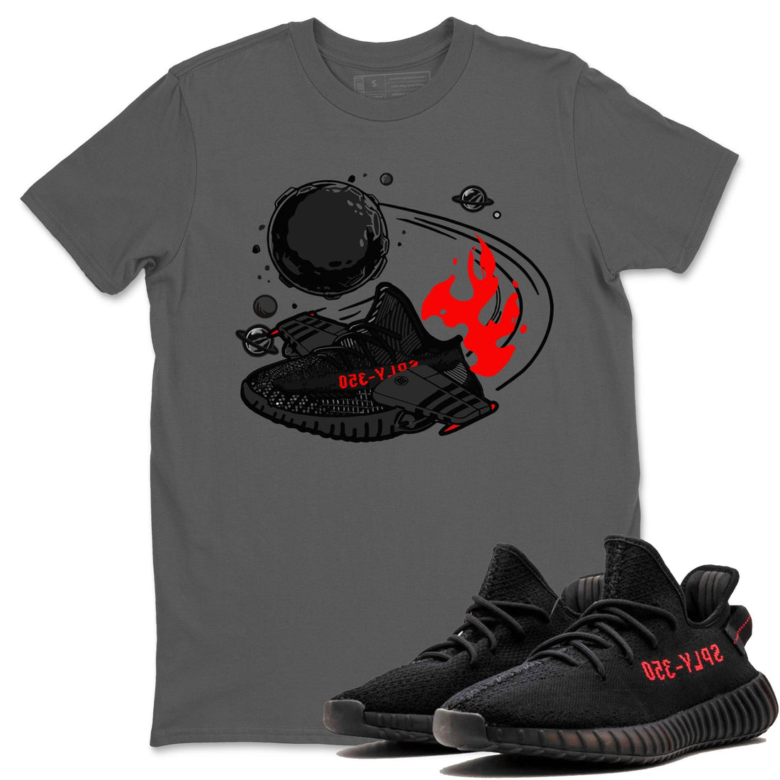 Rocket Boost Sneaker Tee - Yeezy 350 Bred