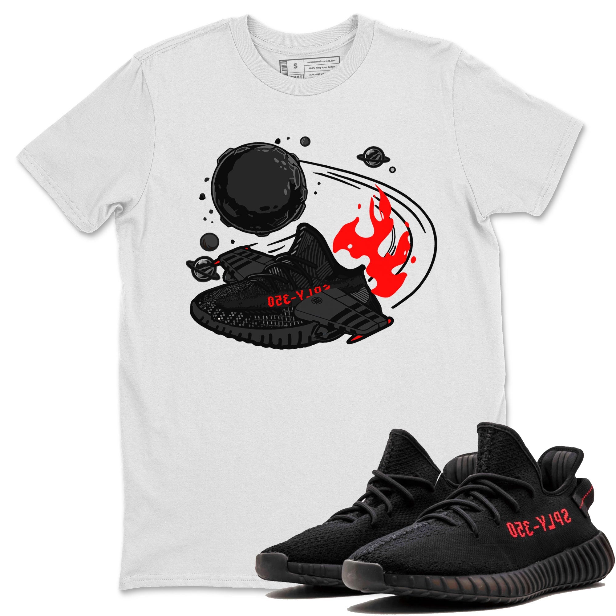 Rocket Boost Sneaker Tee - Yeezy 350 Bred