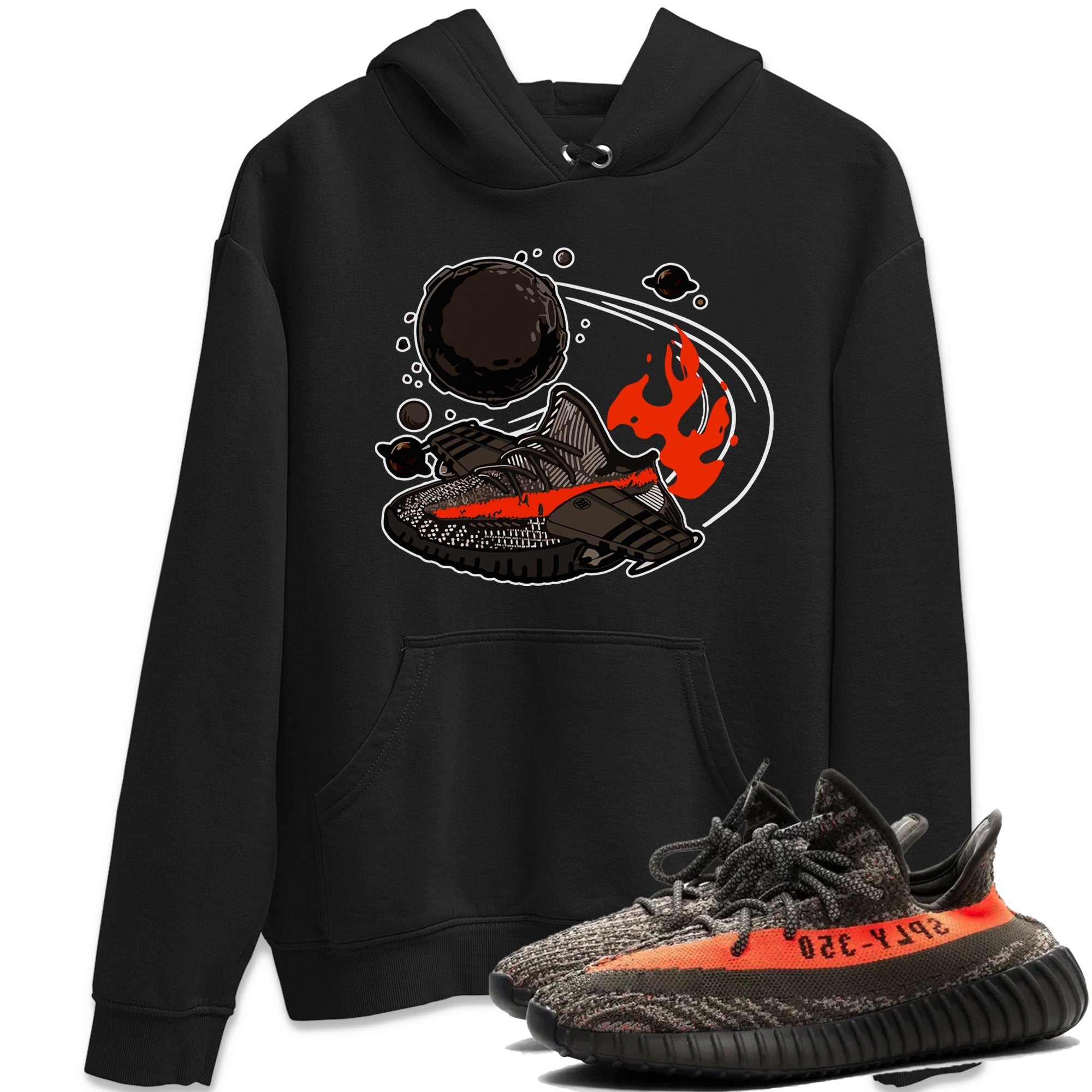 Rocket Boost Sneaker Tee - Yeezy 350 Carbon Beluga