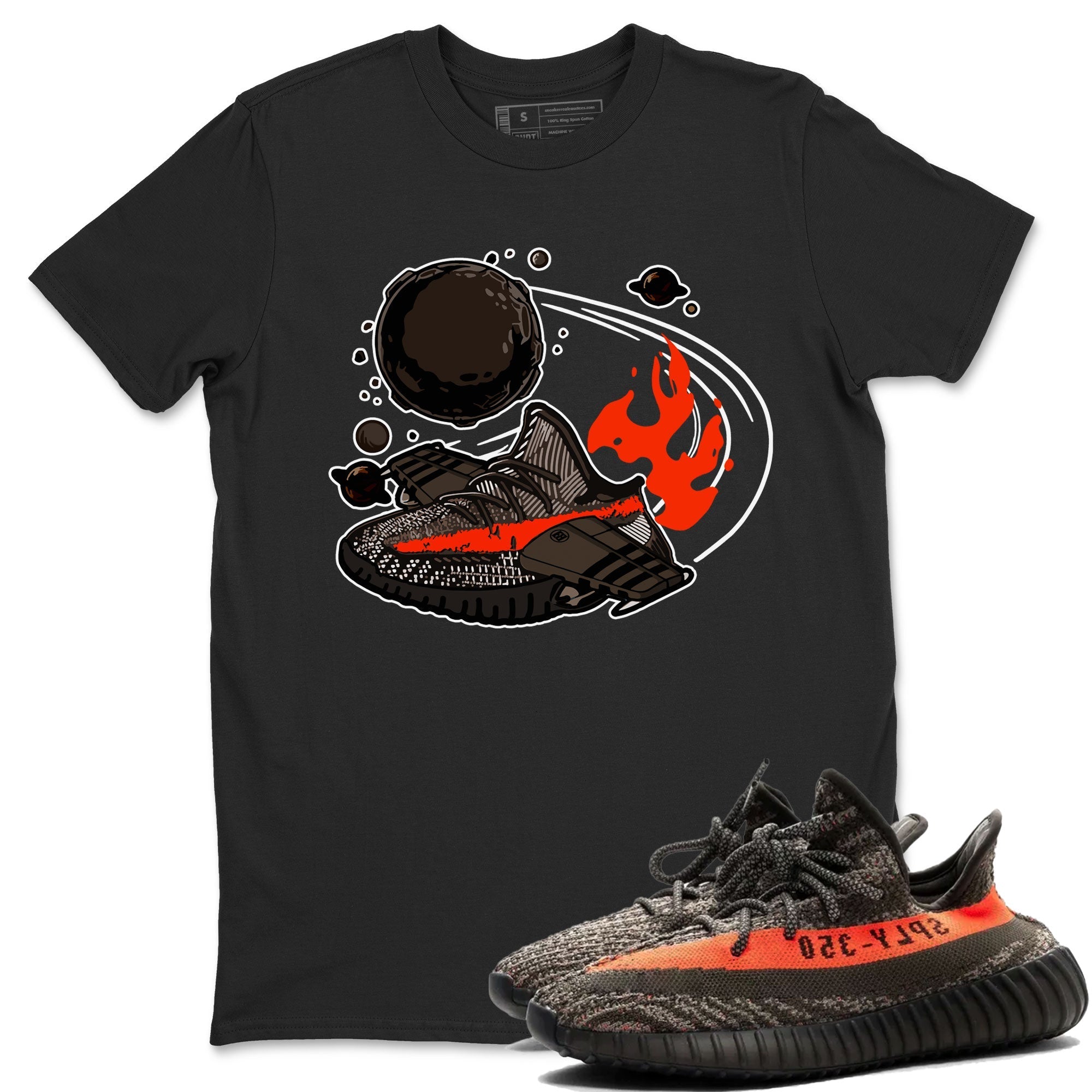 Rocket Boost Sneaker Tee - Yeezy 350 Carbon Beluga